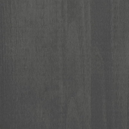 Dark Grey Highboard Top 13.8x33.5x39.4 inches, Pine Wood & MDF Buffet Cabinet with Shelves, Rustic Coffee Bar Storage for Living Room, Dining Room and Kitchen