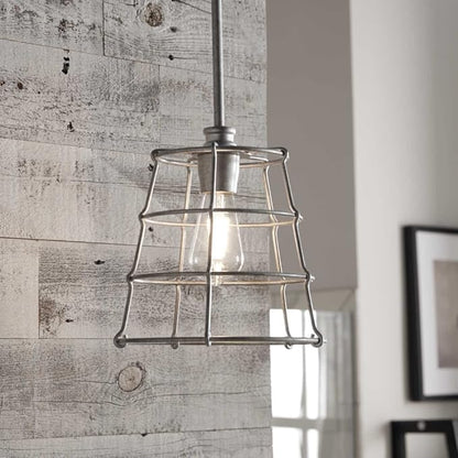 Progress Lighting Chambers Collection 1-Light Farmhouse Pendant Light Matte Black 11.00x10.00x10.00