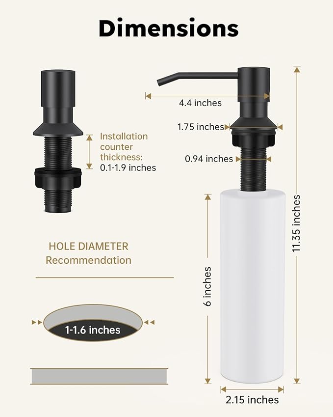 Arofa Kitchen Faucet with Pull Down Sprayer, Brushed Nickel Kitchen Sink Faucet 1-3 Hole Single Handle High Arc Stainless Steel Commercial Modern Kitchen Faucets for RV/Laundry/Outdoor/Bathroom Sink