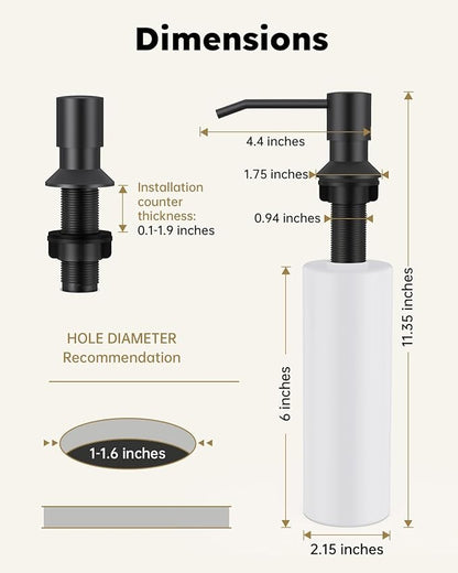 Arofa Kitchen Faucet with Pull Down Sprayer, Brushed Nickel Kitchen Sink Faucet 1-3 Hole Single Handle High Arc Stainless Steel Commercial Modern Kitchen Faucets for RV/Laundry/Outdoor/Bathroom Sink