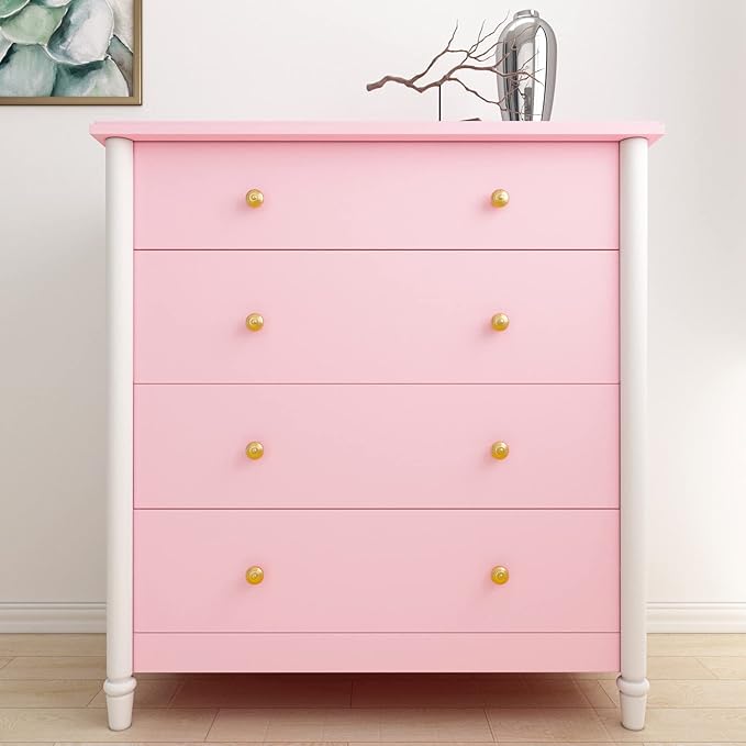Decotalk Pink Contact Paper for Cabinets Peel and Stick - 17.7x200 Inch Pink Contact Paper Self Adhesive Solid Color Wallpaper for Bedroom Wall Solid Color Wallpaper Removable