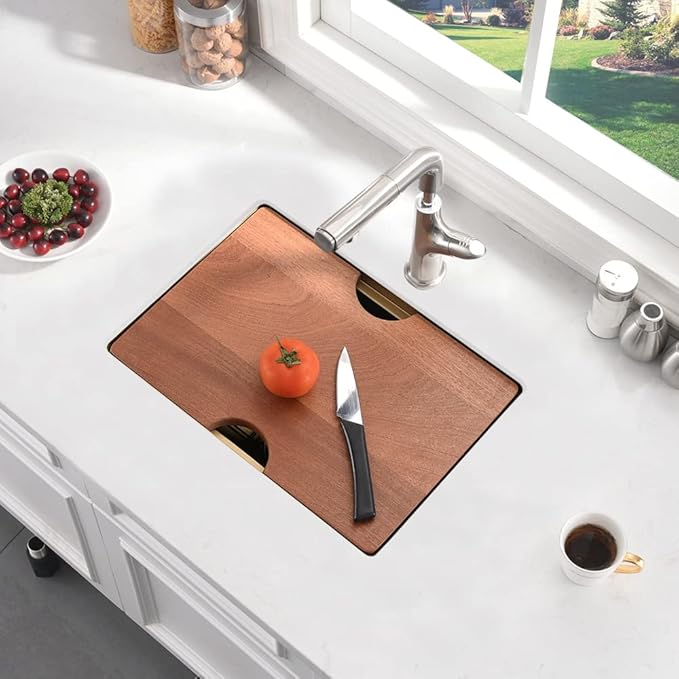 Gold Bar Sink Undermount Workstation-Bokaiya 14x19 Inch Gold Kitchen Sink Undermount Wet Bar Sink 16 Gauge Single Bowl Stainless Steel Workstation Bar Sinks with Cutting Board