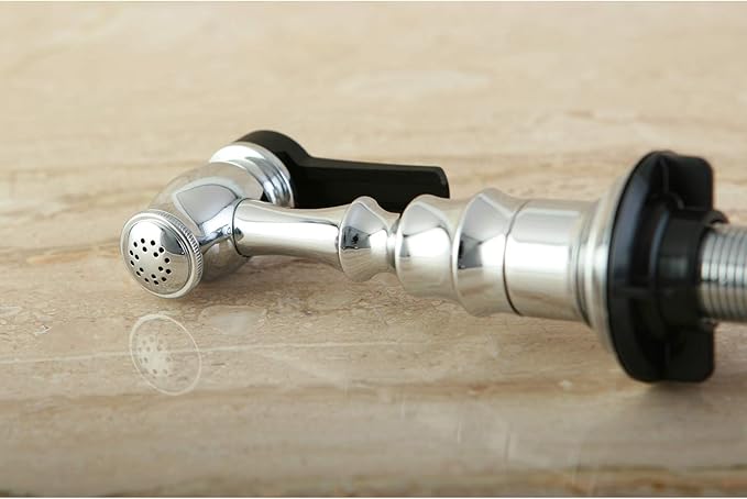 Kingston Brass Gourmetier KBSPR11 Kitchen Faucet Sprayer, Polished Chrome