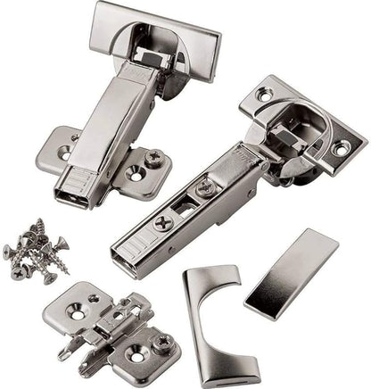 Full Overlay Blum 110 deg Soft-Close BLUMotion Clip Top Frameless Hinges, Pair by Blum