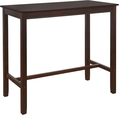 Linon Claridge Dark Espresso 42 inch Height Bar Table