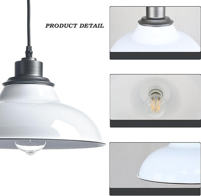 White Pendant Light Fixtures Modern Hanging Pendant Light for Kitchen Island Living Room Dinning Room Nordic Style
