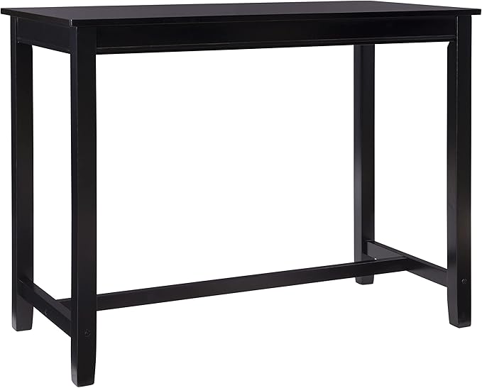 Linon Claridge Black 36 inch Height Bar Table
