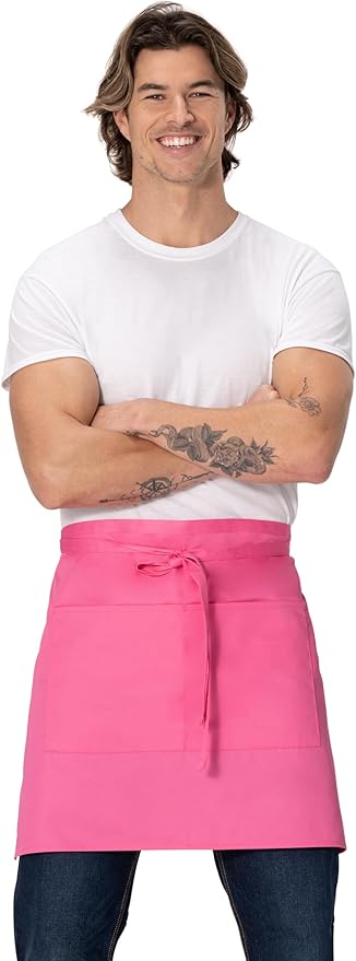 Chef Works Unisex Half Bistro Server Apron