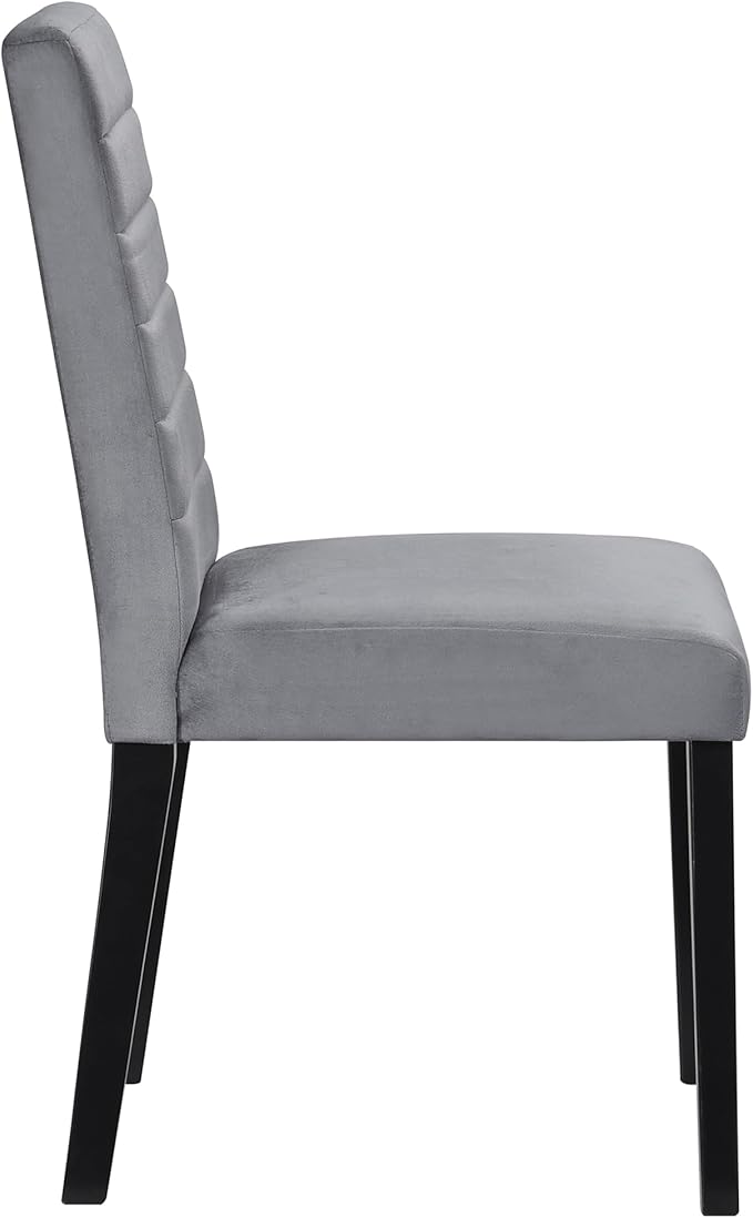 Lexicon Clover Dining Chair (Set of 2), Gray