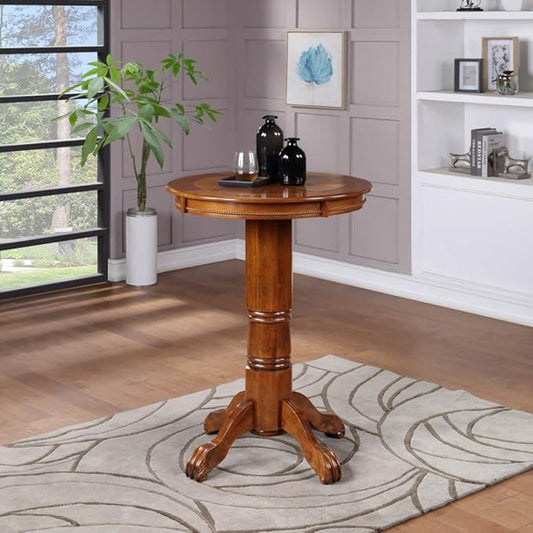 Florence 42" Height Pub Table - Walnut
