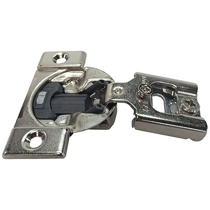 Blum 38N355BE08x15 Compact Soft-Close 1/2'' Overlay Blumotion Hinge, Nickel Finish (Pack of 15)