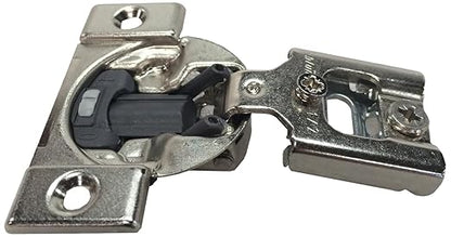 Blum 38N355BE08x15 Compact Soft-Close 1/2'' Overlay Blumotion Hinge, Nickel Finish (Pack of 15)