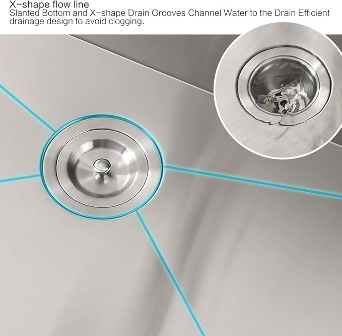 33 Inch Farmhouse Sink Splash Guard Workstation S - VOKIM 33x22 Inch Apron Front Kitchen Sink Stainless Steel 16 Gauge Single Bowl Gunmetal stainless Farm Sink