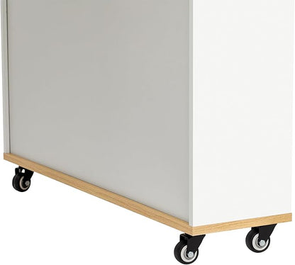 Extendable Dining Table - Versatile Kitchen Island with Storage