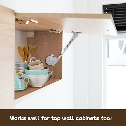 2 Pack | Soft Close Hinges for Toy Boxes, Wooden Chests, Cedar Storage, Trunks & Benches | Tension Adjustable Slow Down Chest Hinges | Also for Lift up Flip Doors.