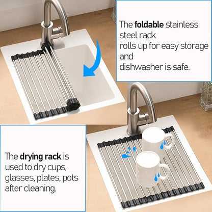 13x15 Inch Drop In Bar Sink, White Granite Composite Quartz Drop In Sink RV Wet Bar Prep Sink Quartz Topmount Single Bowl Kitchen Basin with Small Rubber Squeegee