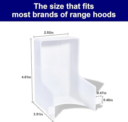 for Range Hood Light Lens Cover S99110437 Broan Nutone 40000 41000 42000 3500 3900 Series Range Hood and Replaces 88169 E2099110437 S99110437 AP3379470,with 5W E26 Base Bulb