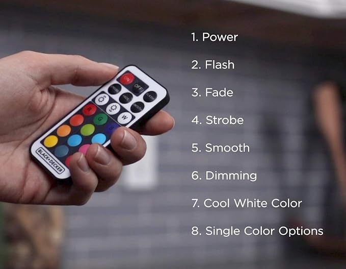 PureOptics LED Color Changing LED Puck Light Kit with Remote, Tool-Free Install, Dimmable, 3-Pack, RGBW (Red, Green, Blue, Cool White), (LEDUC-PUCK-3RGB)