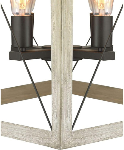 Progress Lighting P500178-143 Briarwood Collection Four-Light Hall and Foyer, Graphite