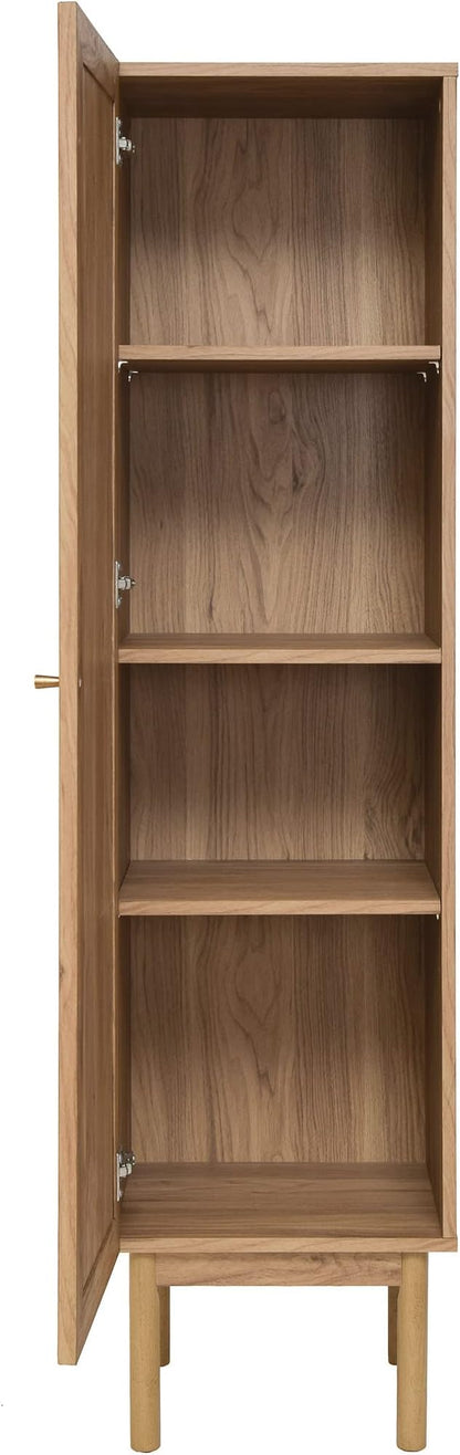 Classé 15" W x 60" H x 15" D Linen Cabinet in Oak