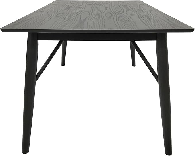 Christopher Knight Home Joey Wooden Six Seater Dining Table, Black Finish