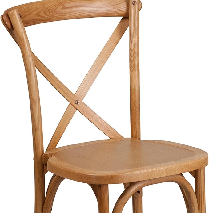 Flash Furniture HERCULES Series OAK Cross Back Chair