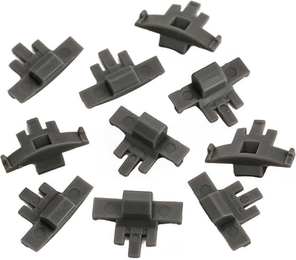 Furniware 20 Pack Cabinet Door Angle Restriction, 86 Degree Angle Restriction Hinge Clip for Soft Close Cabinet Hinges, Hinge Opening Angle Restrictor Clip, Nylon