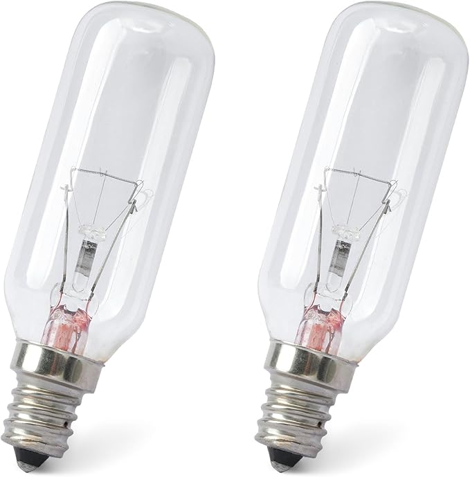 SB02300264 40W Light Bulb Replacement for Broan for Whirlp Range Hood PM250-A PM250-B PM390 PM390-HS PM390S PM390WW RM50000 RM503001 RM503004, Replace B02300264 WP8190806, E12 Base 2 PCS