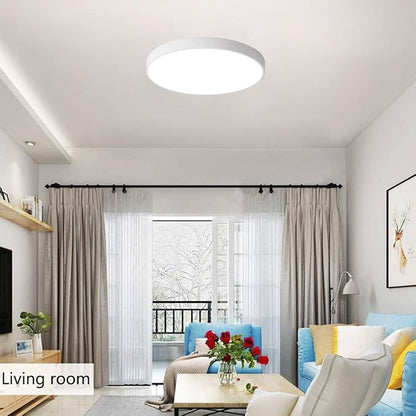 Ganeed LED Ceiling Lights,39W 19.6Inch Modern Ceiling Lamp,Flush Mount Lighting Fixture Round,6500K Cool White Ceiling Lighting for Dining Hallway Living Kitchen Bedroom Room