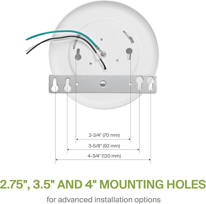 ASD 6 Pack LED Disk Lights 4 Inch, 10W 4000K Cool White 650LM CRI90+, Dimmable Flush Mount Ceiling Light Fixture, Low Profile Surface Mount Disc, Junction Box or Recessed Can Install, ETL
