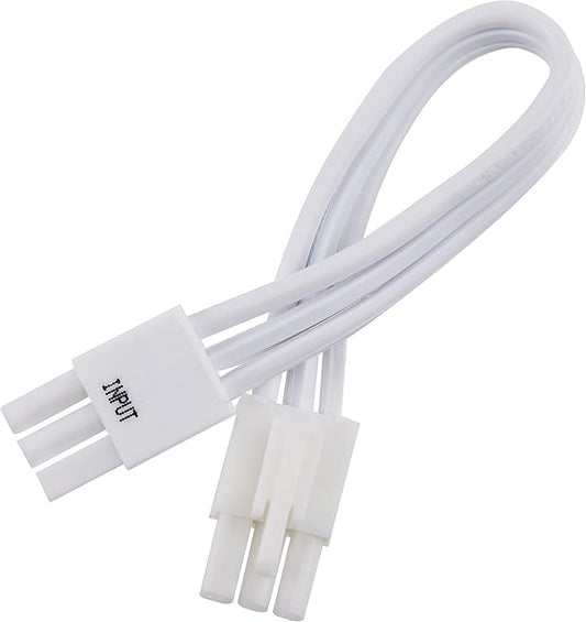 Satco 63/515 CounterQUICK Under Cabinet Linkable Cable, White