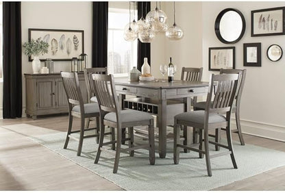 Counter Height Dining Set with Table and Chairs for Kitchen Island Use