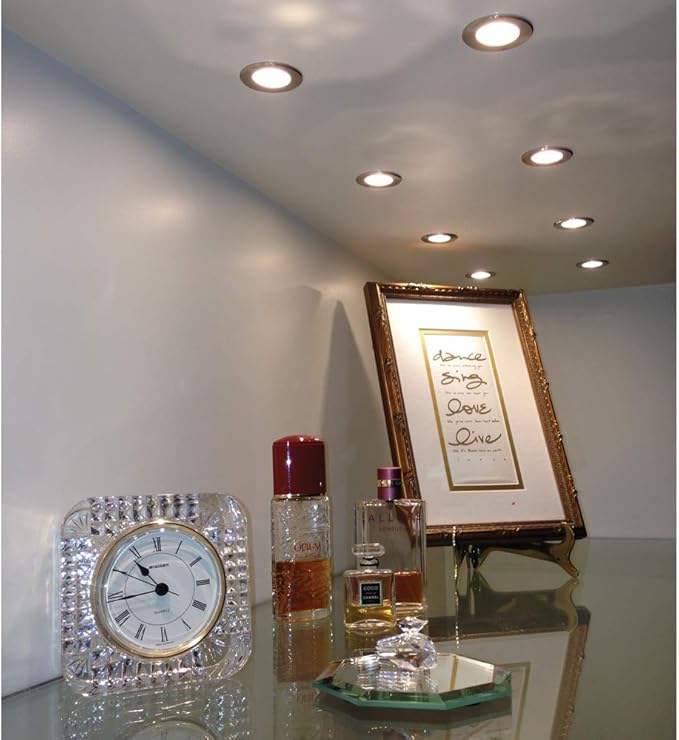 Armacost Lighting 221125 Recessed Mini Integrated LED Puck Lights, Bright White (4000K) (Series 1)