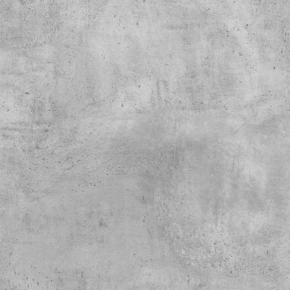 Concrete Grey Dining Table, Engineered Wood, 55.1 in Long, Durable Modern Kitchen & Dining Room Table for Family Meals