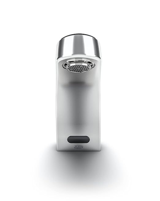 Zurn Z6936-CP4-L-MV-SH AquaSense Sensor Faucet, Single Hole, 4" Cover Plate, 1.0 GPM Aerator, Mixing Valve, Supply Hoses, Chrome