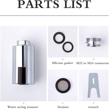 SS SUNSBELL Touchless Faucet Adapter, Touchless Bathroom Faucet with Automatic Sensor, M22 M24 Tap Nozzle
