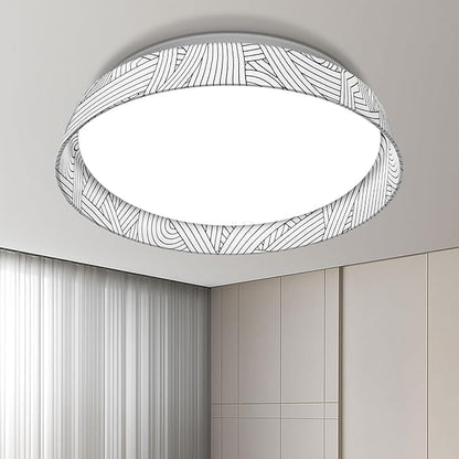 VIPMOON 13"/36W Flush Mount LED Ceiling Light, Super Bright 3000K-6000K 5CCT Energy Saving LED Light Fixture for Bathroom Office Garage Kitchen Hallway Balcony Study Room Porch Stairwell Laundry Room