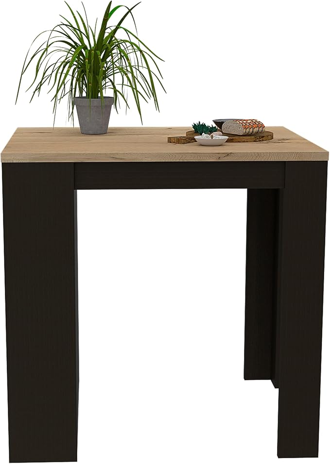 Tuhome Kitchen Counter with Spacious Storage, Open Shelves, Modern and Functional Design, Ideal for Kitchens, Dining Rooms, or Utility Spaces