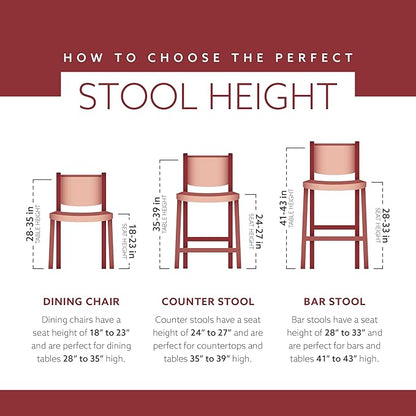 Linon Triena X Back Neutral Greywash Wooden Fully Assembled Folding 24 Inch Seat Height Counter Stool with Beige Upholstered Seat