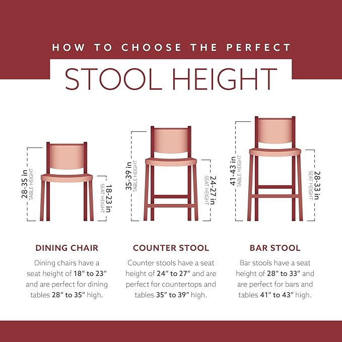 Linon Triena X Back Folding Counter Stool, Brown