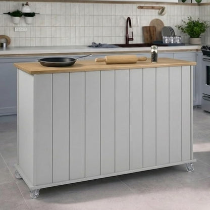 Furniture Dash Sideboard/Kitchen Island Easy Assembly Corona Gray