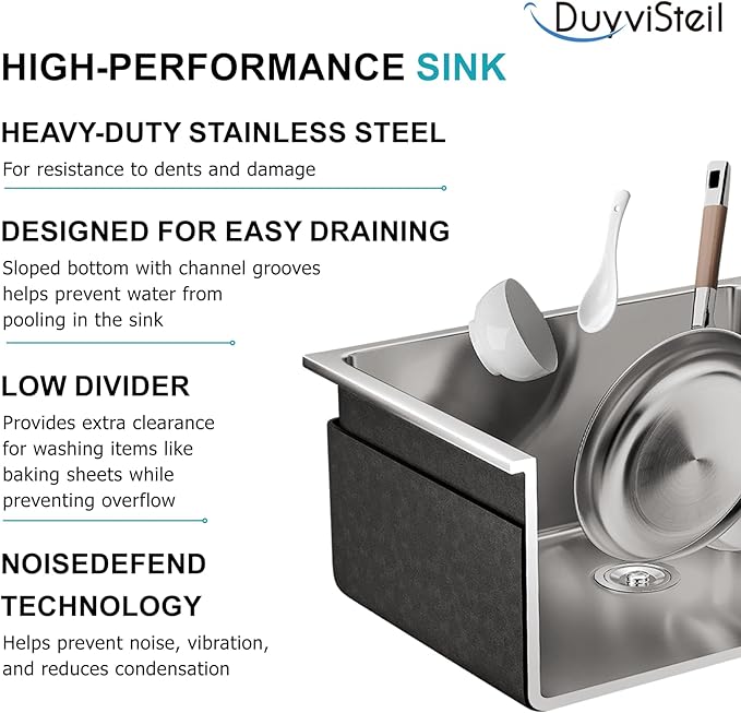 31" x 18" Silver Double Bowl Kitchen Sink, Drop-in/Topmount Overmount Kitchen Sinks with 304 Nano-Coated and Drainage Pipes & Fruit Basket