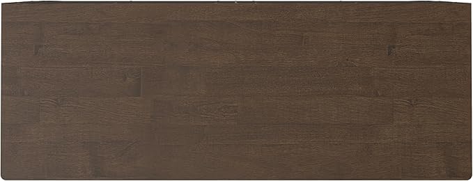 SIMPLIHOME Harper Storage Cabinet - 40 inch Wide Solid Wood Medium Storage Cabinet in Walnut Brown, Mid-Century Modern Cupboard for Entryway or Dining Room with Drawers, Tapered Legs, and Shelves