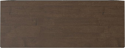 SIMPLIHOME Harper Storage Cabinet - 40 inch Wide Solid Wood Medium Storage Cabinet in Walnut Brown, Mid-Century Modern Cupboard for Entryway or Dining Room with Drawers, Tapered Legs, and Shelves