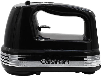 Cuisinart Power Advantage Plus 9-Speed Hand Mixer, 220W-Motor Hand Blender Electric Mixer with 9 Speed Settings, XL Dishwasher-Safe Beaters, 3 Low Mixing Speeds, Storage Case, Black