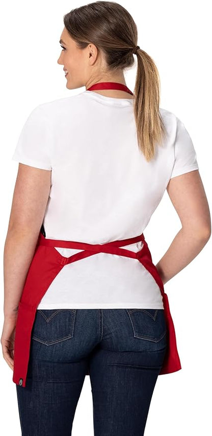 Chef Works Unisex Three Pocket Apron
