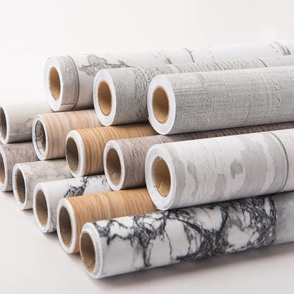 Art3d Self-Adhesive Contact Paper Countertops (200"x17.7", Glossy Beech 1)