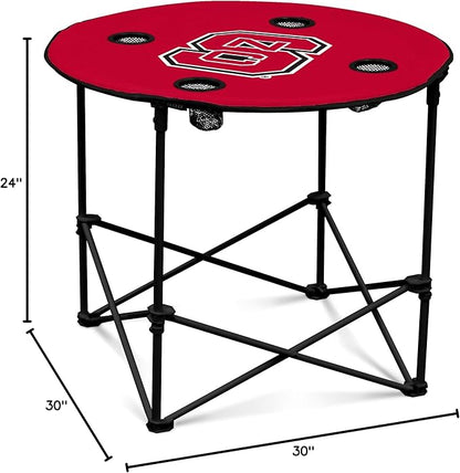 Logo Brands Officially Licensed NCAA Unisex Round Table, One Size, Team Color
