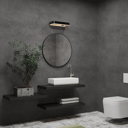 3yecao 31"×591" Darker Grey Black Wide Concrete Wallpaper Peel and Stick Extra Thick 3D Dark Gray Faux Contact Paper Textured Stained Vinyl Wrap Matte Wall Sticker for Walls Bedroom Basement Bathroom