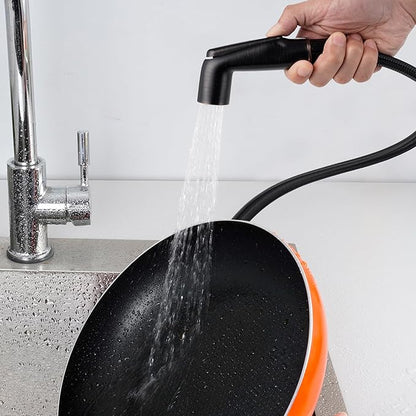 Hygie Rinse Kitchen Sink Side Sprayer Head Replacement Universal Sink Sprayer Attachment Compatible with Delta, Moen, Kohler OEM Brand, Kitchen Sink Faucet Spray Head, Oil Rubbed Bronze